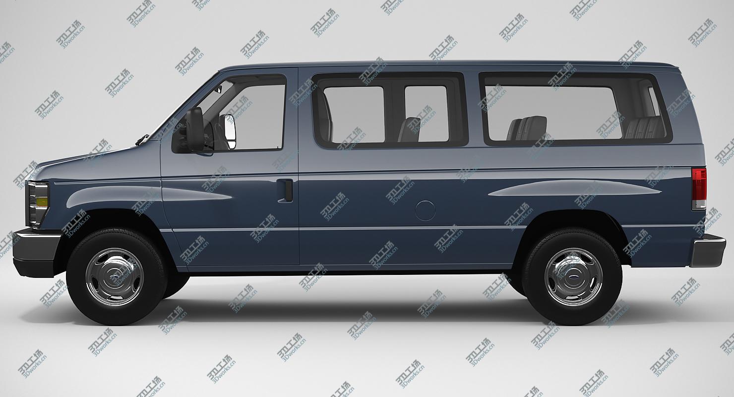 images/goods_img/202104022/Ford E-Series E-350 Passenger Van with Interior 3D/3.jpg